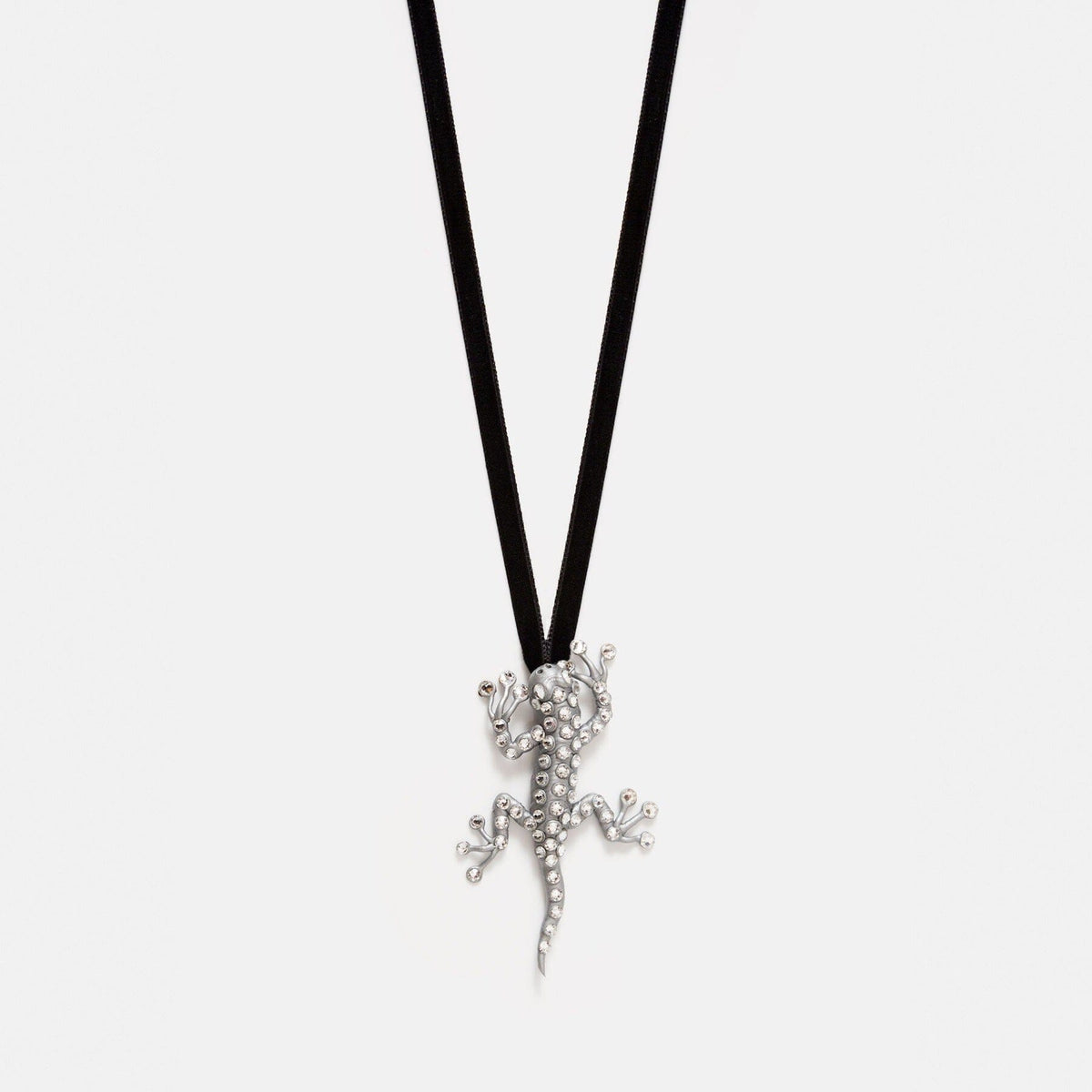 Colgante/Broche Salamandra Plata Strauss Necklaces Joaquin Blanco 