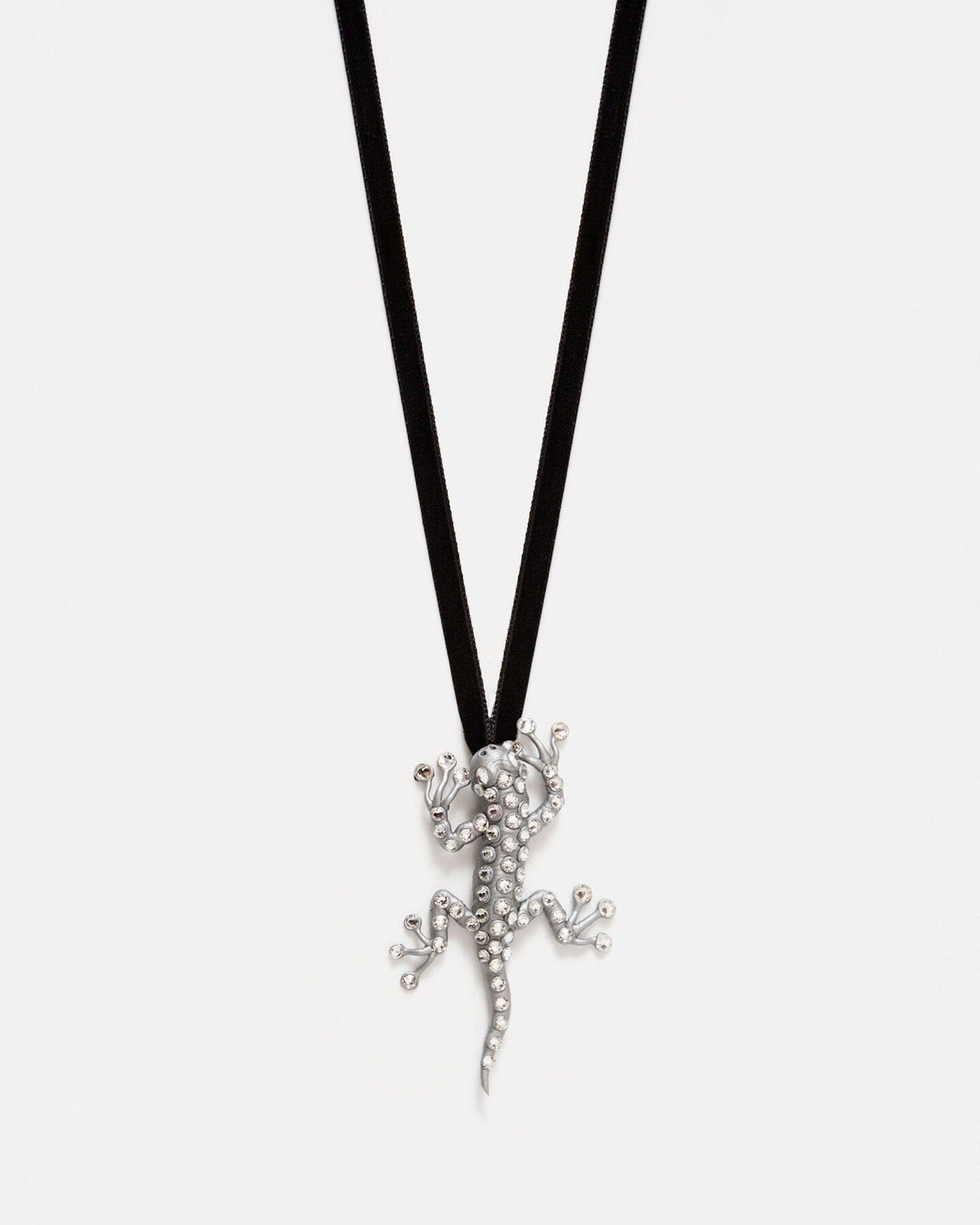 Colgante/Broche Salamandra Plata Strauss Necklaces Joaquin Blanco 