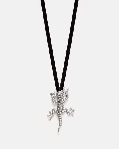 Colgante/Broche Salamandra Plata Strauss Necklaces Joaquin Blanco 