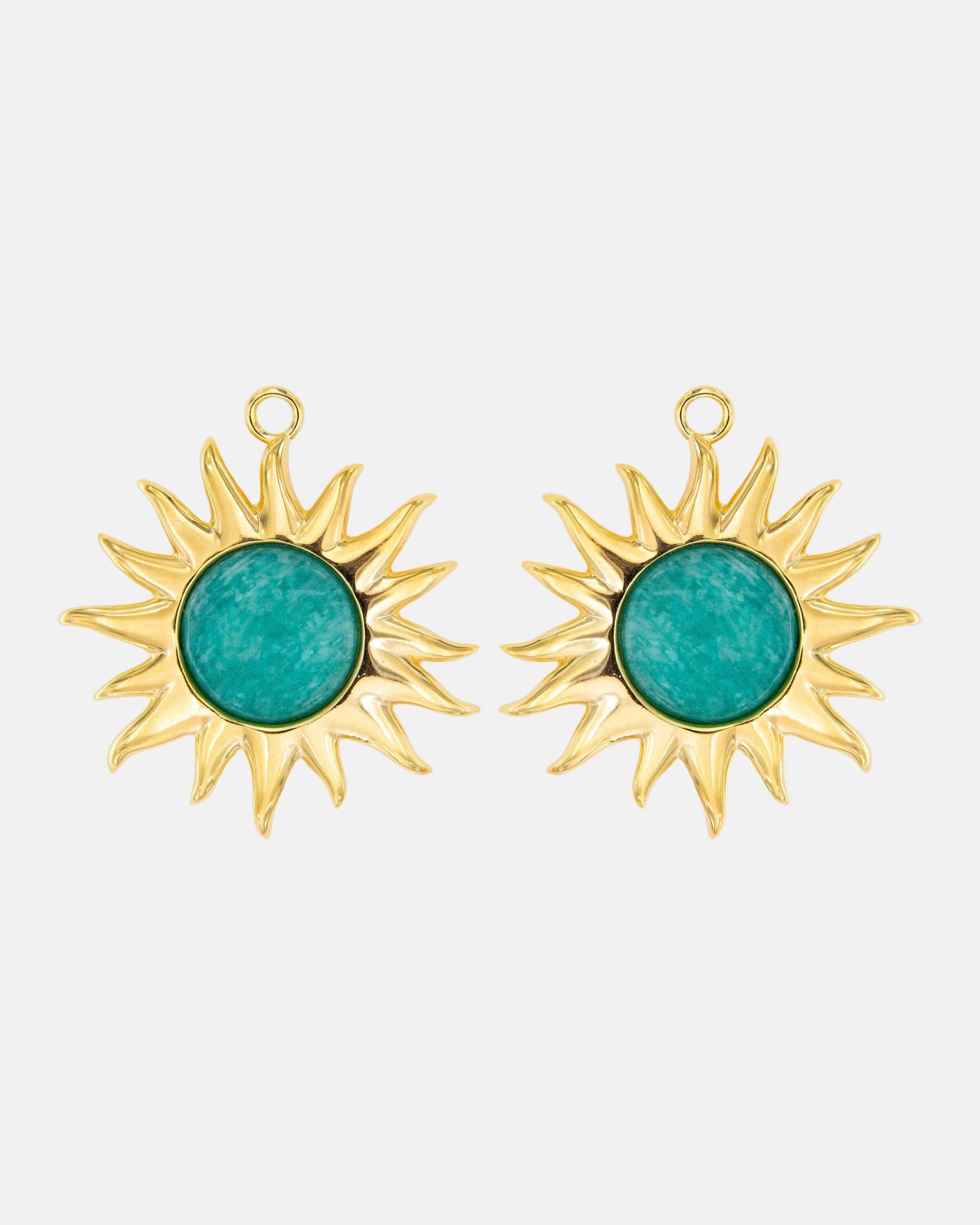 Colgantes Sol Fascinante Final Amazonita Necklaces Coolook 