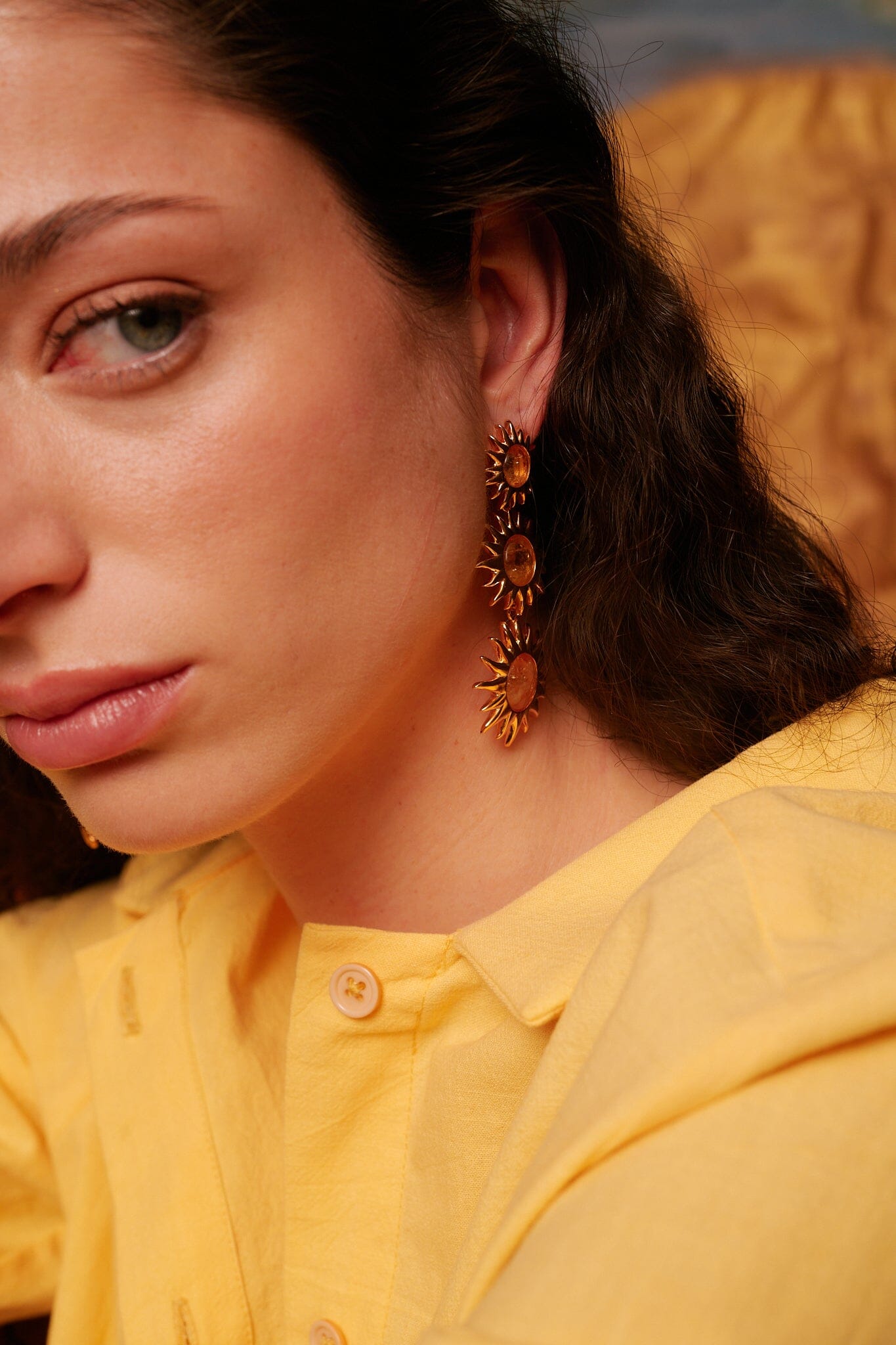 Colgantes Sol Fascinante Final Citrino Necklaces Coolook 