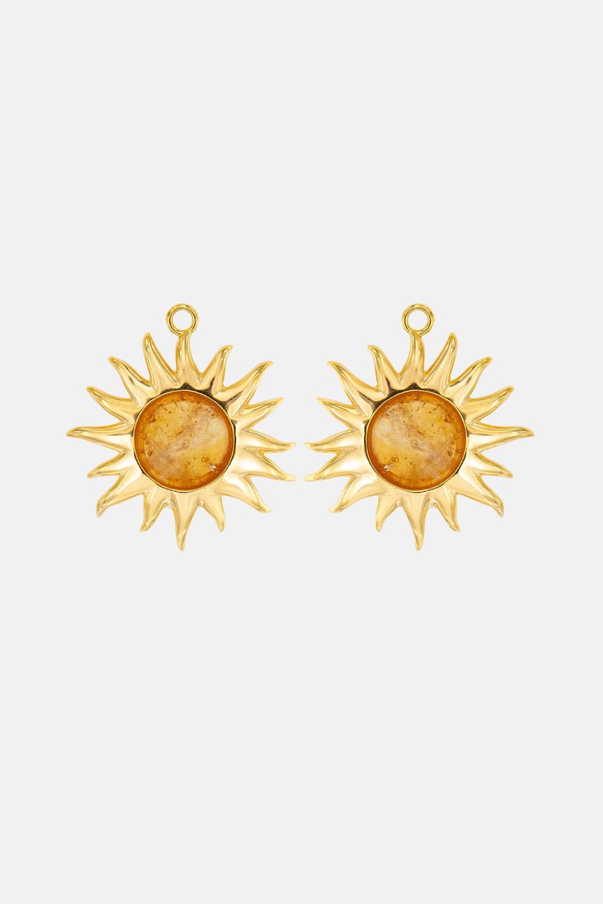 Colgantes Sol Fascinante Final Citrino Necklaces Coolook 