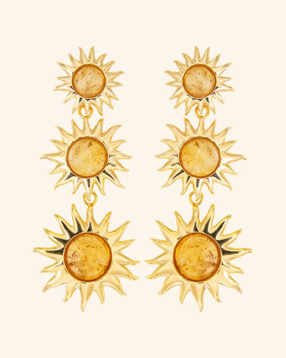 Colgantes Sol Fascinante Final Citrino Necklaces Coolook 