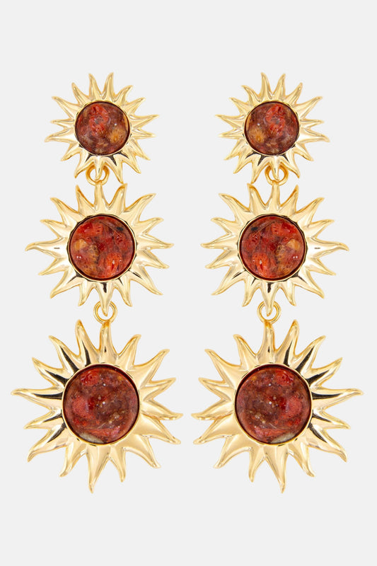Colgantes Sol Fascinante Final Coral Necklaces Coolook 