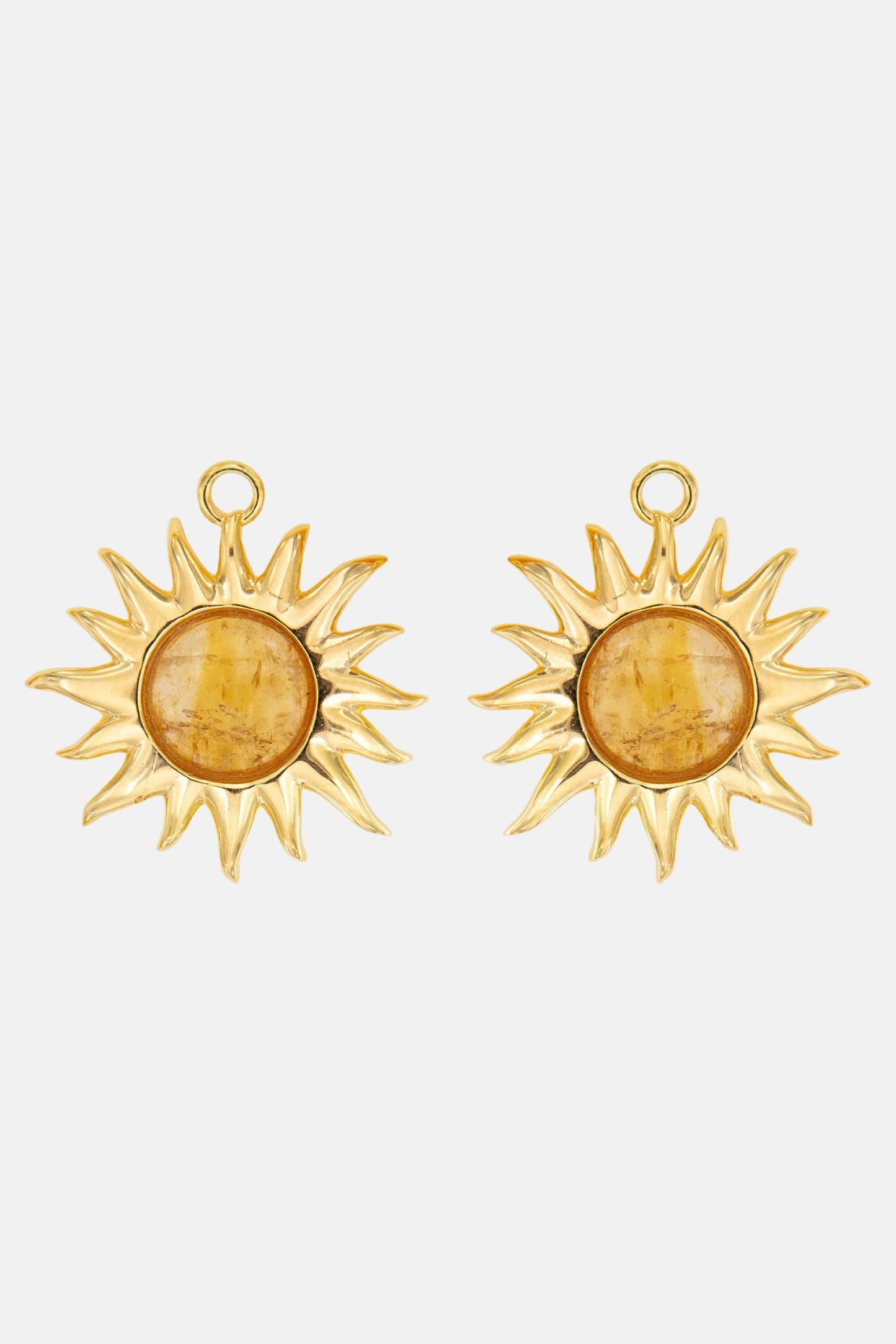 Colgantes Sol Fascinante Intermedio Citrino Necklaces Coolook 