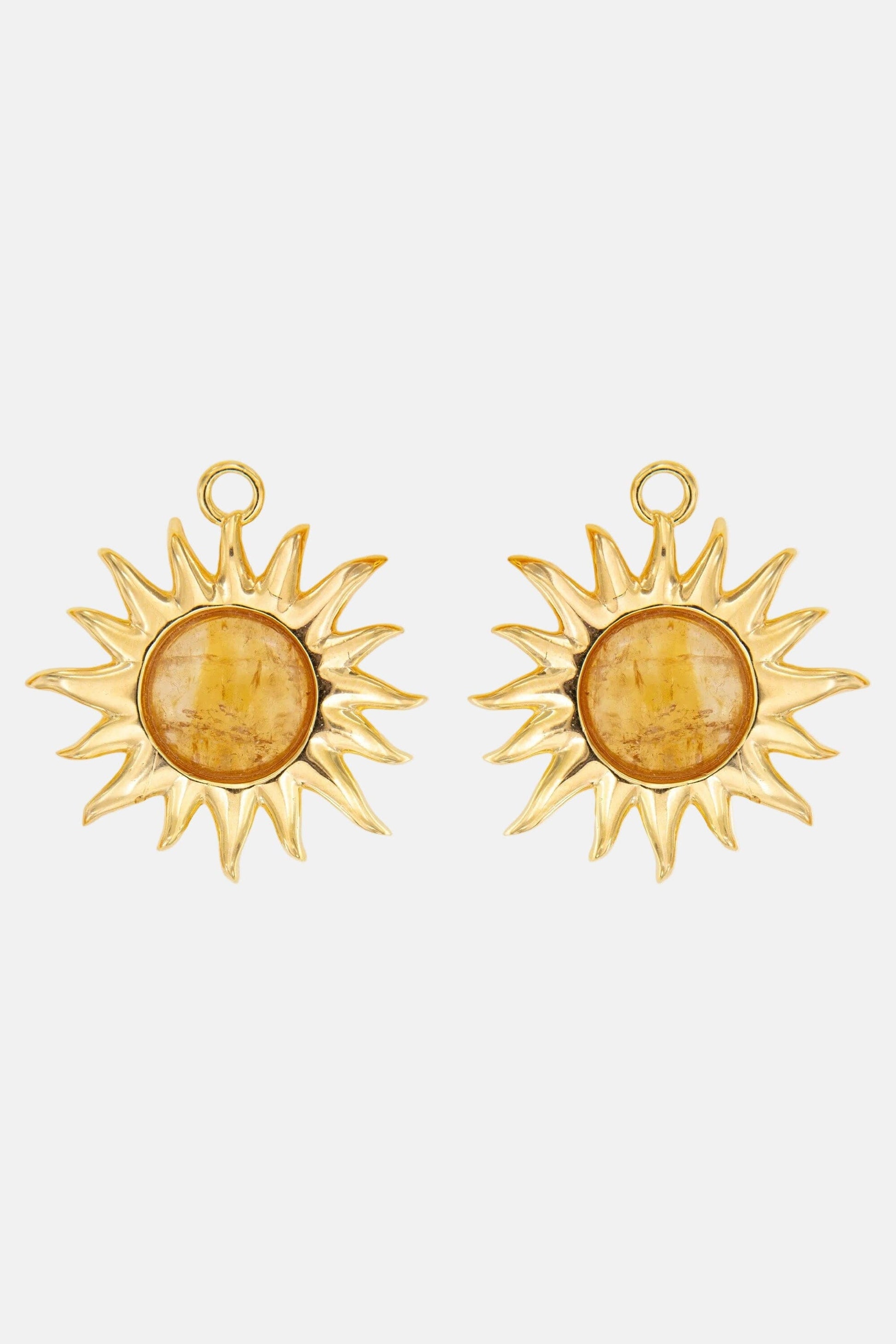 Colgantes Sol Fascinante Intermedio Citrino Necklaces Coolook 