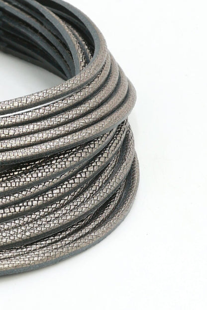 Collar Coa Large Plomo Necklaces Ecue 
