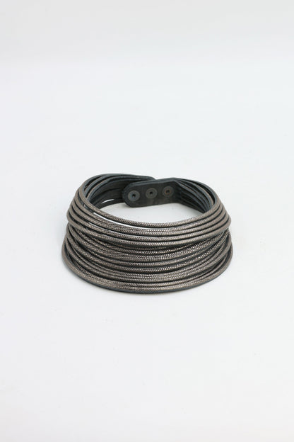 Collar Coa Large Plomo Necklaces Ecue 