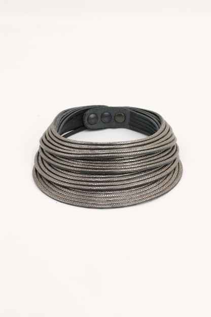 Collar Coa Large Plomo Necklaces Ecue 