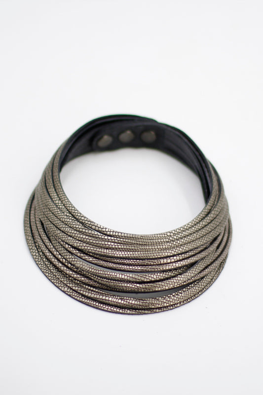 Collar Coa Medium Plomo Necklaces Ecue 