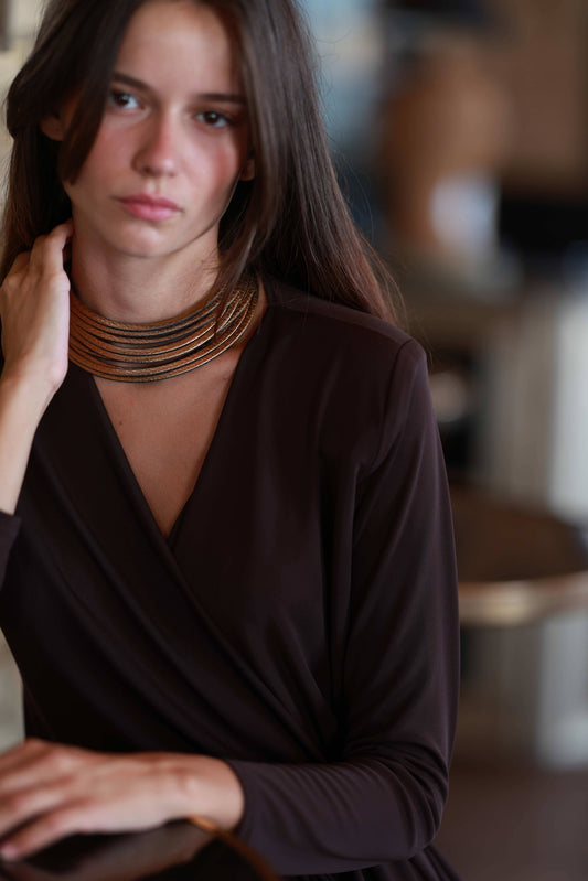 Collar Coa Small Dorado Necklaces Ecue 