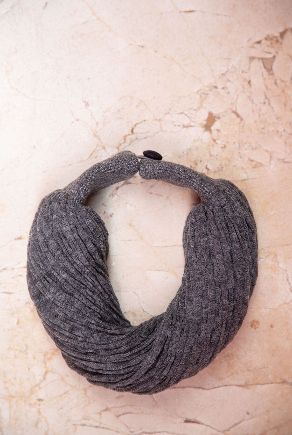 COLLAR LANA GRIS MELANGE Necklaces Victoria de Talhora 