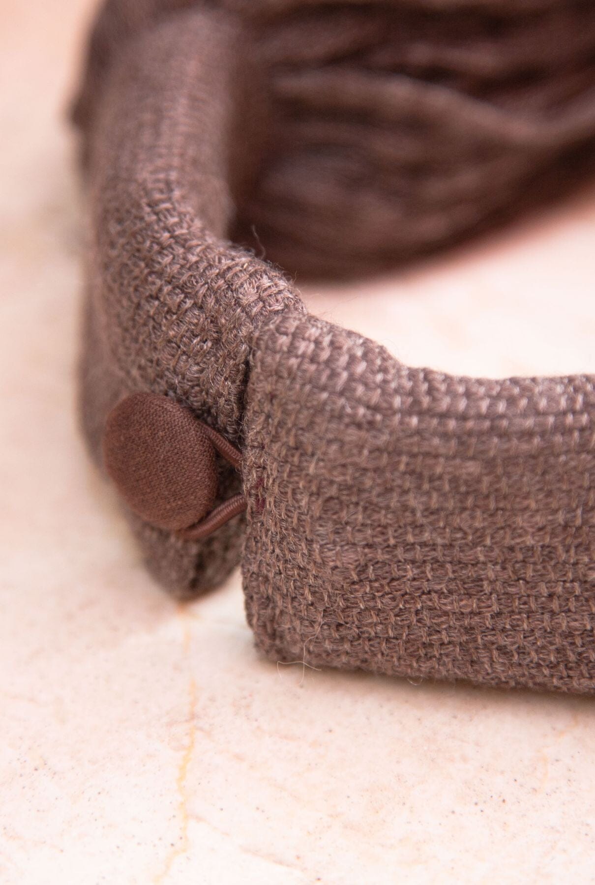 COLLAR LANA MARRÓN MELANGE Necklaces Victoria de Talhora 