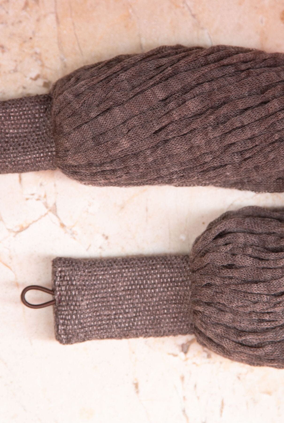 COLLAR LANA MARRÓN MELANGE Necklaces Victoria de Talhora 