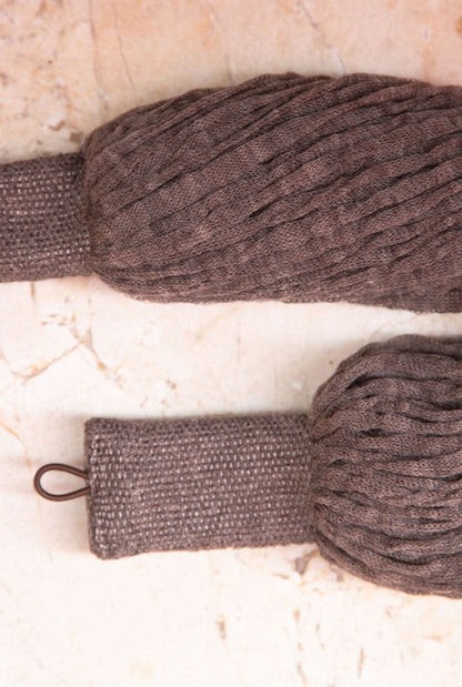 COLLAR LANA MARRÓN MELANGE Necklaces Victoria de Talhora 