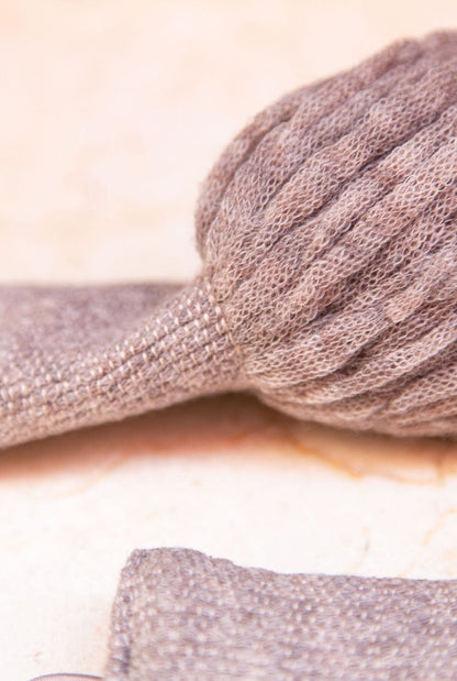 Collar lana topo Necklaces Victoria de Talhora 