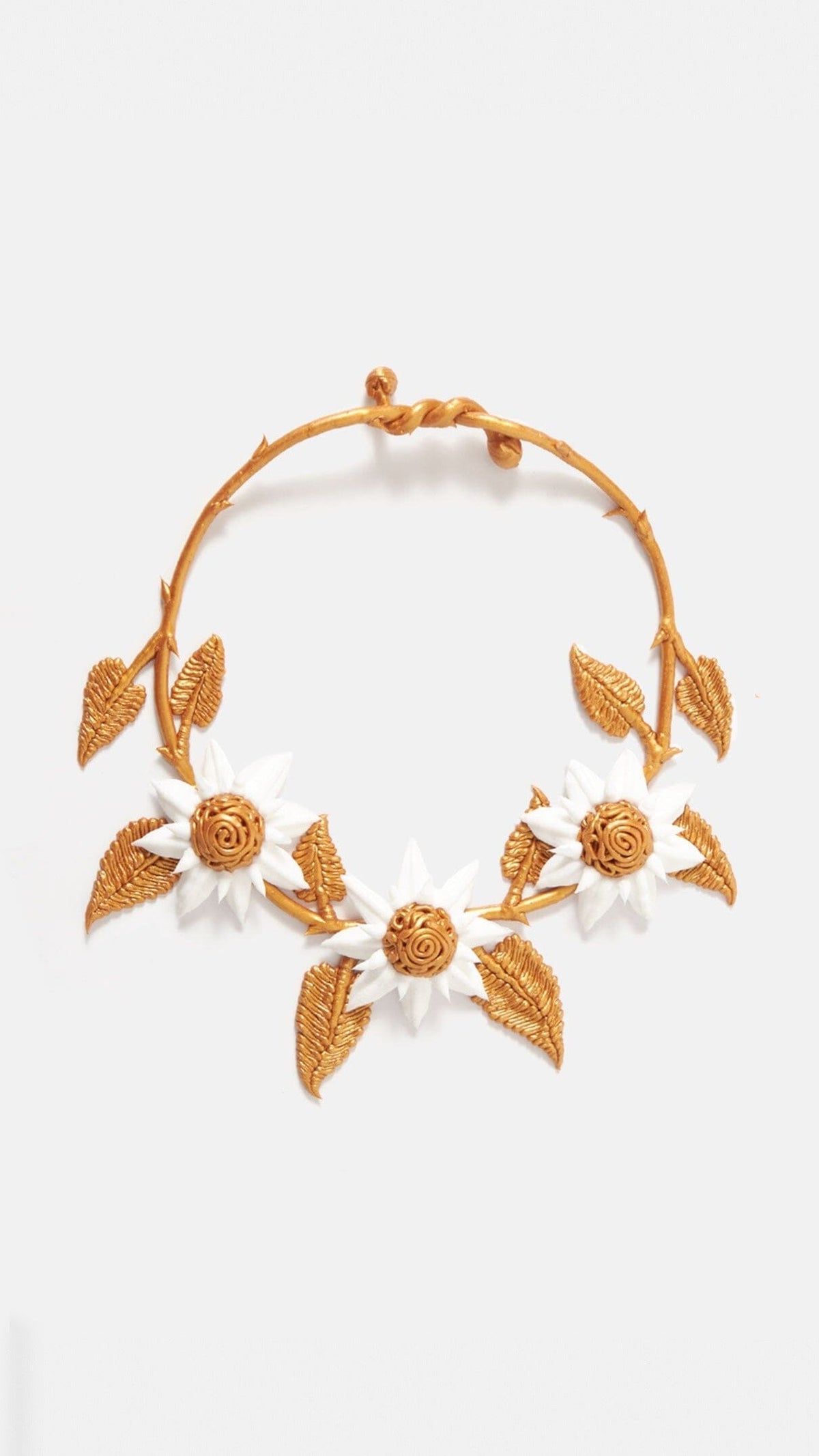 Collar Margaritas (3 flores) Necklaces Joaquin Blanco 