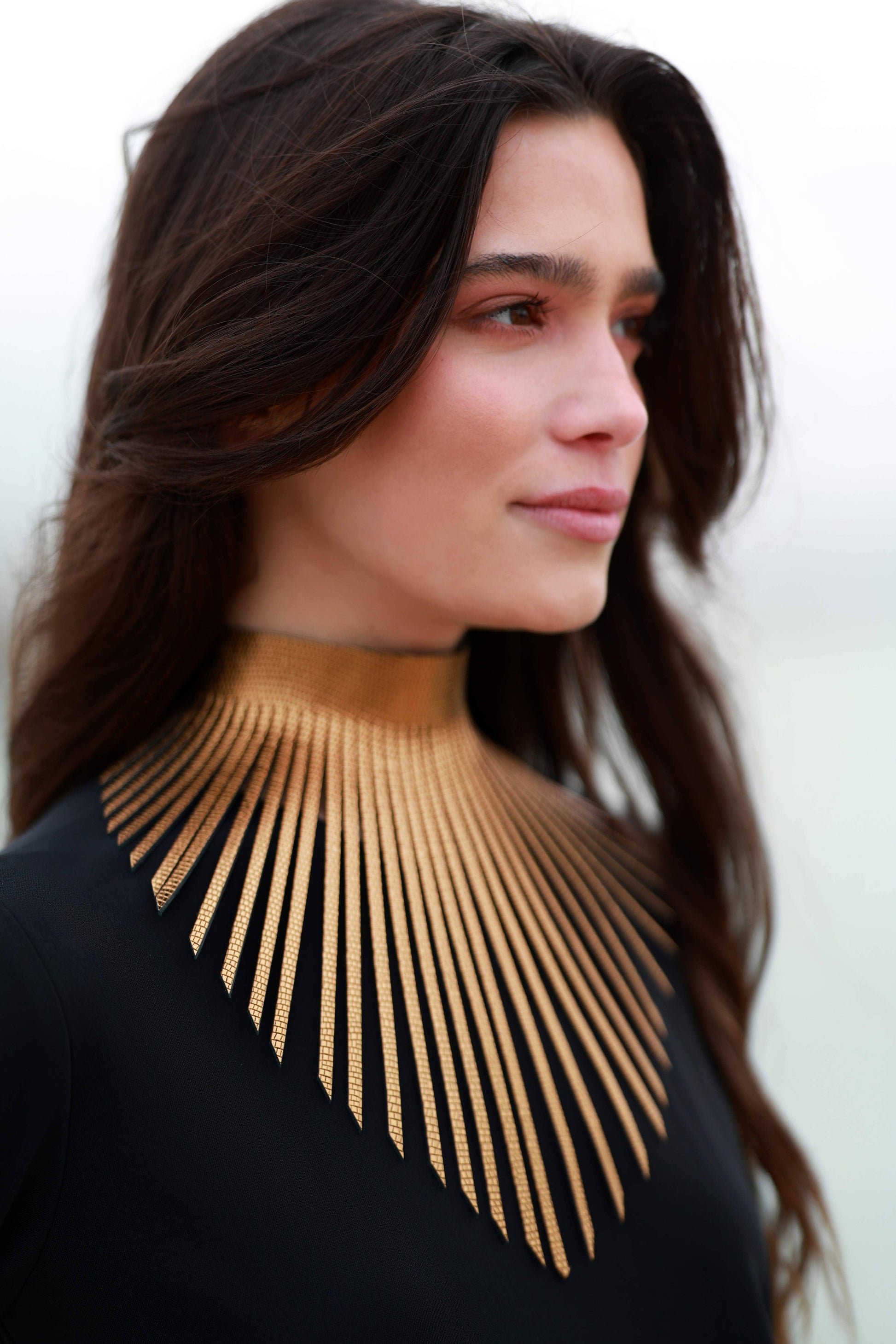 Collar Rai Dorado Necklaces Ecue 