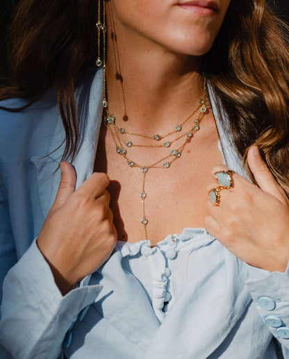 Collar Sirius Blue Light Patronum Necklaces Coolook 