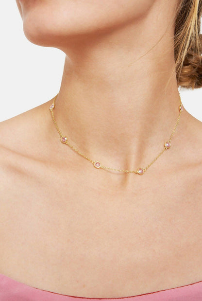 Collar Sirius Mini rosa Necklaces Coolook 