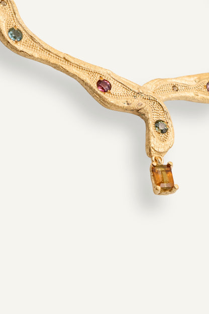 Collar Sun Oro Necklaces Clara & Beth 