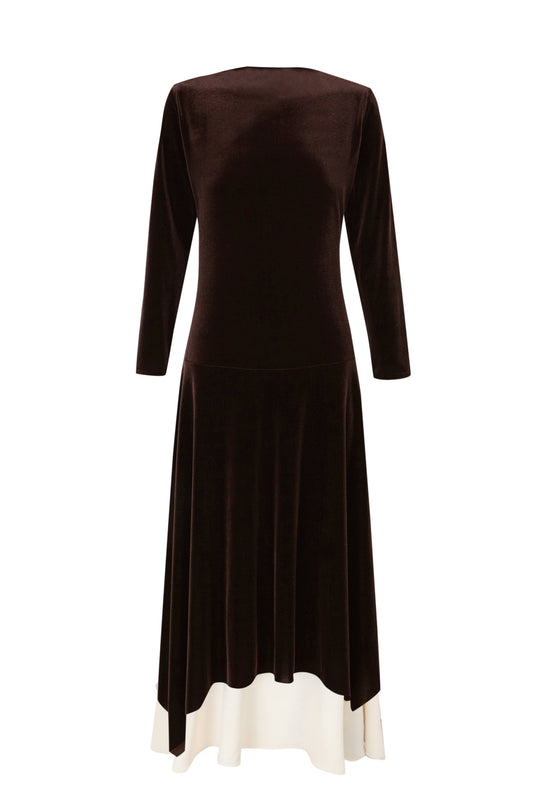 Combi Velvet Dress Dresses Elisa Cortés 