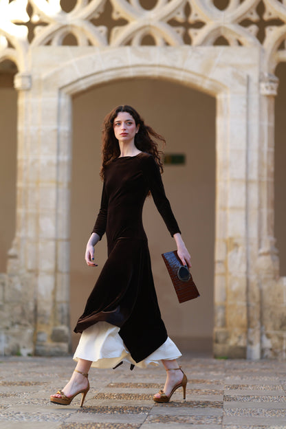 Combi Velvet Dress Dresses Elisa Cortés 