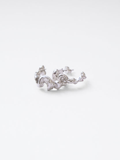 Continu Earrings Silver Earrings Albert Coll 
