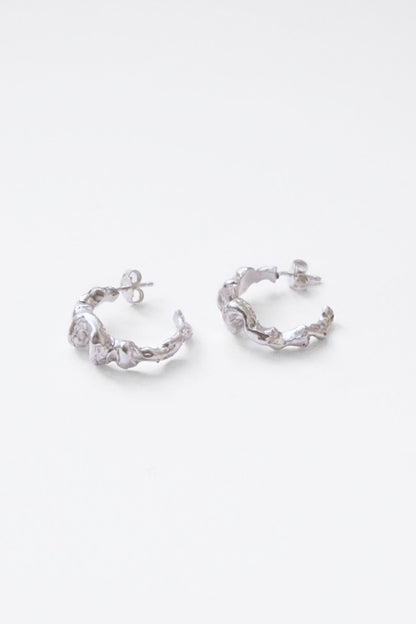 Continu Earrings Silver Earrings Albert Coll 