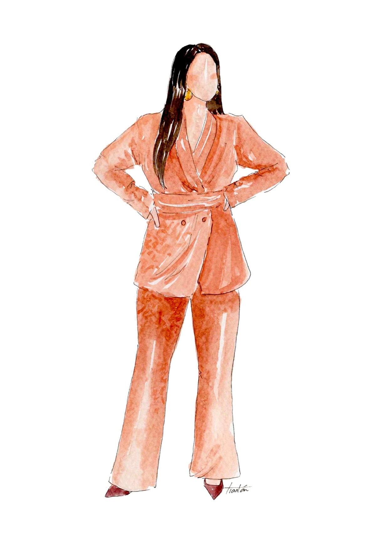 Copper Pants Trousers Vano Studio 