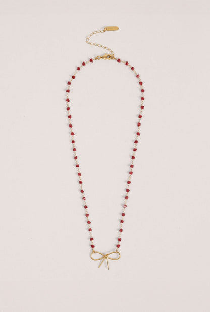 Coquette Rojo Necklaces Malababa 