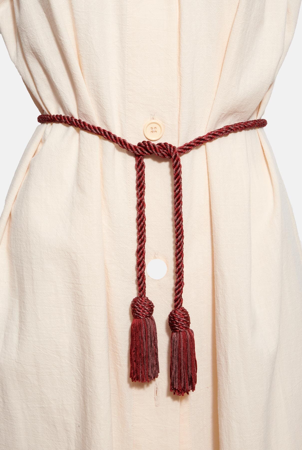 Cordón seda burdeos Necklaces SOYFASCINANTE 