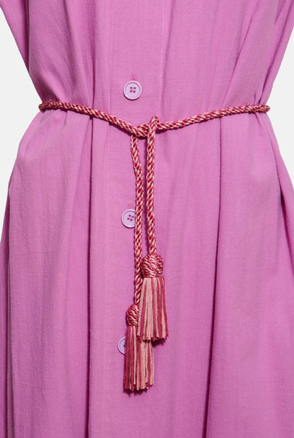 Cordón seda rosa Necklaces SOYFASCINANTE 