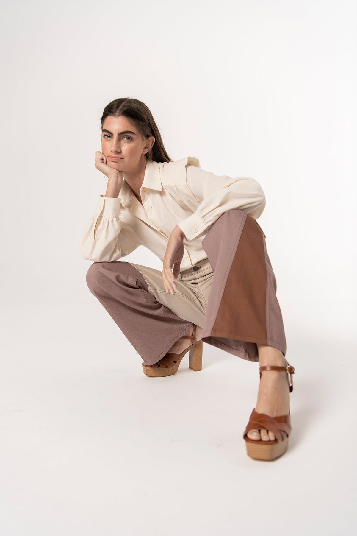 Coro Stretch Pants Trousers Julise Magon 