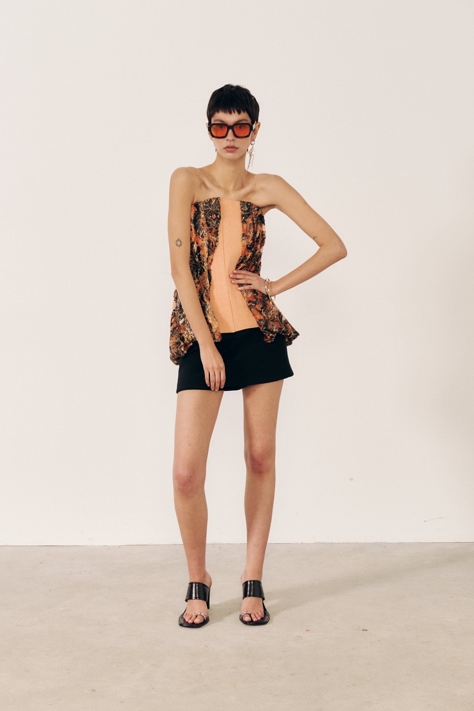 Corset drapeado Shirts & Tops E.R.A.X. 