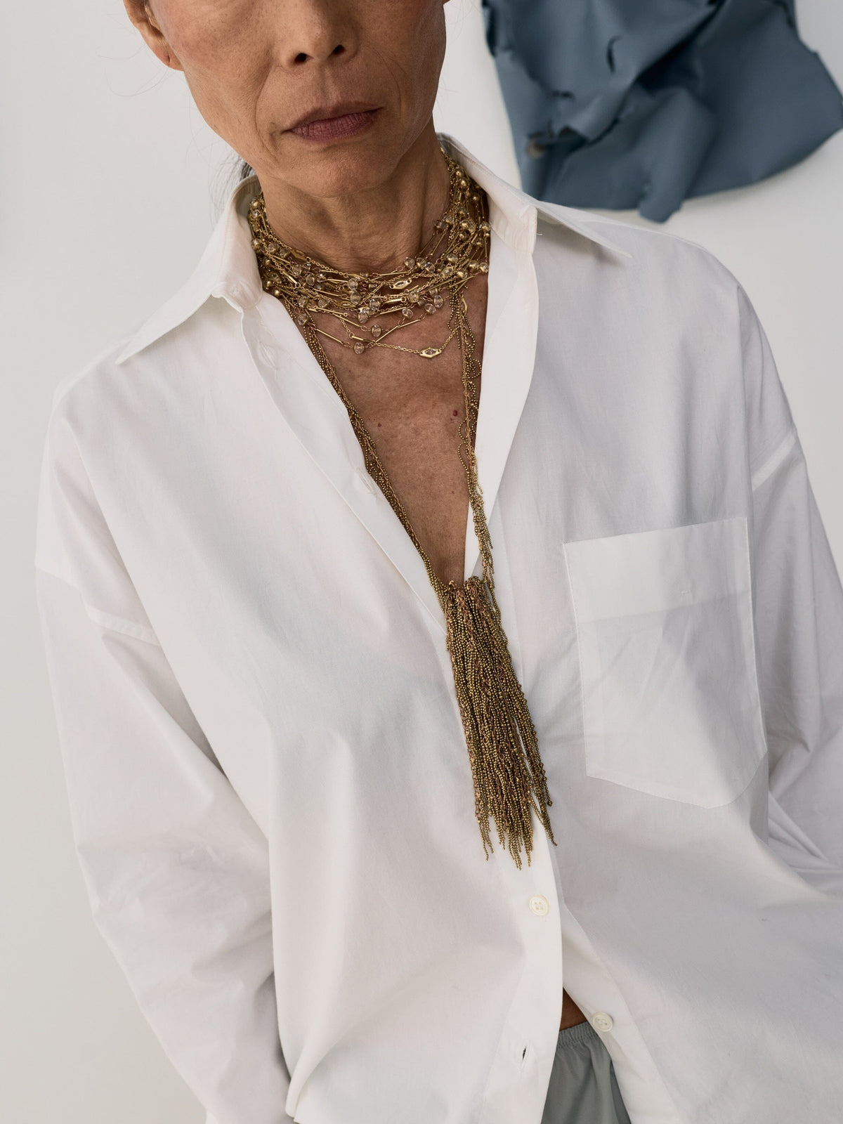 CURTAIN NECKLACE Necklaces Sita Nevado 