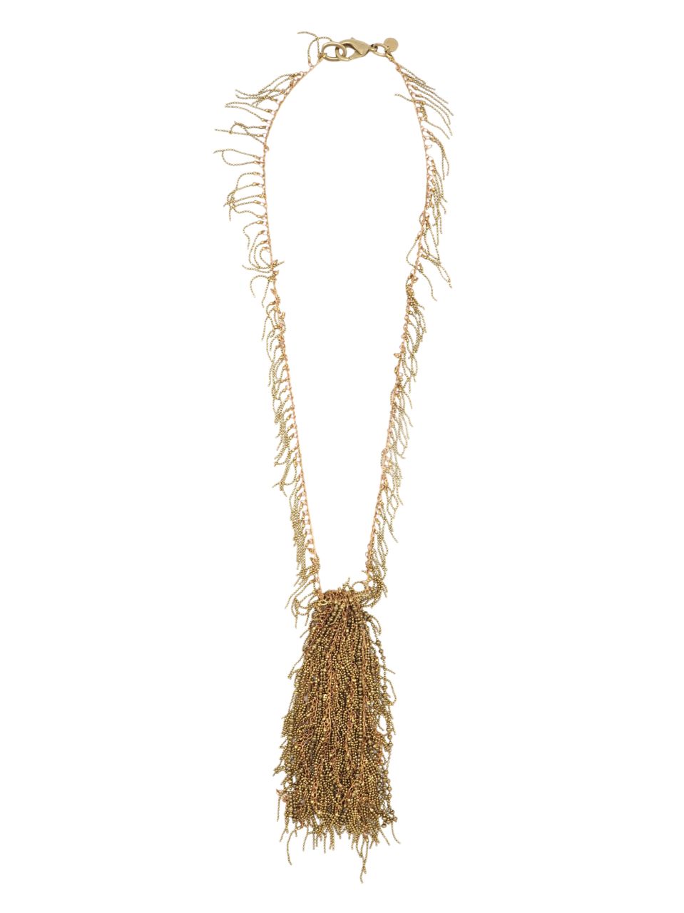 CURTAIN NECKLACE Necklaces Sita Nevado Gold 
