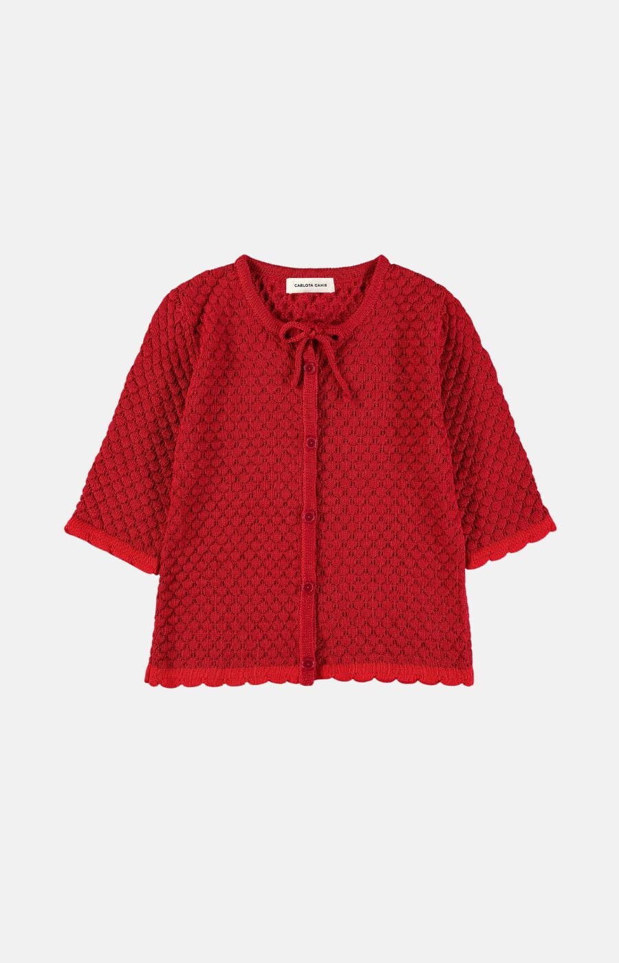 Cute Cardigan Cherry Sweaters Carlota Cahis 