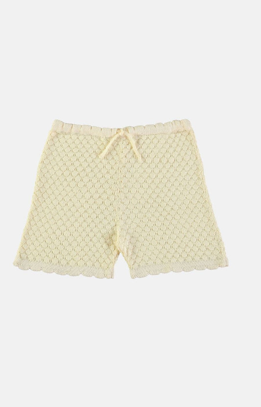 Cute Shorts Ecru Short Carlota Cahis 