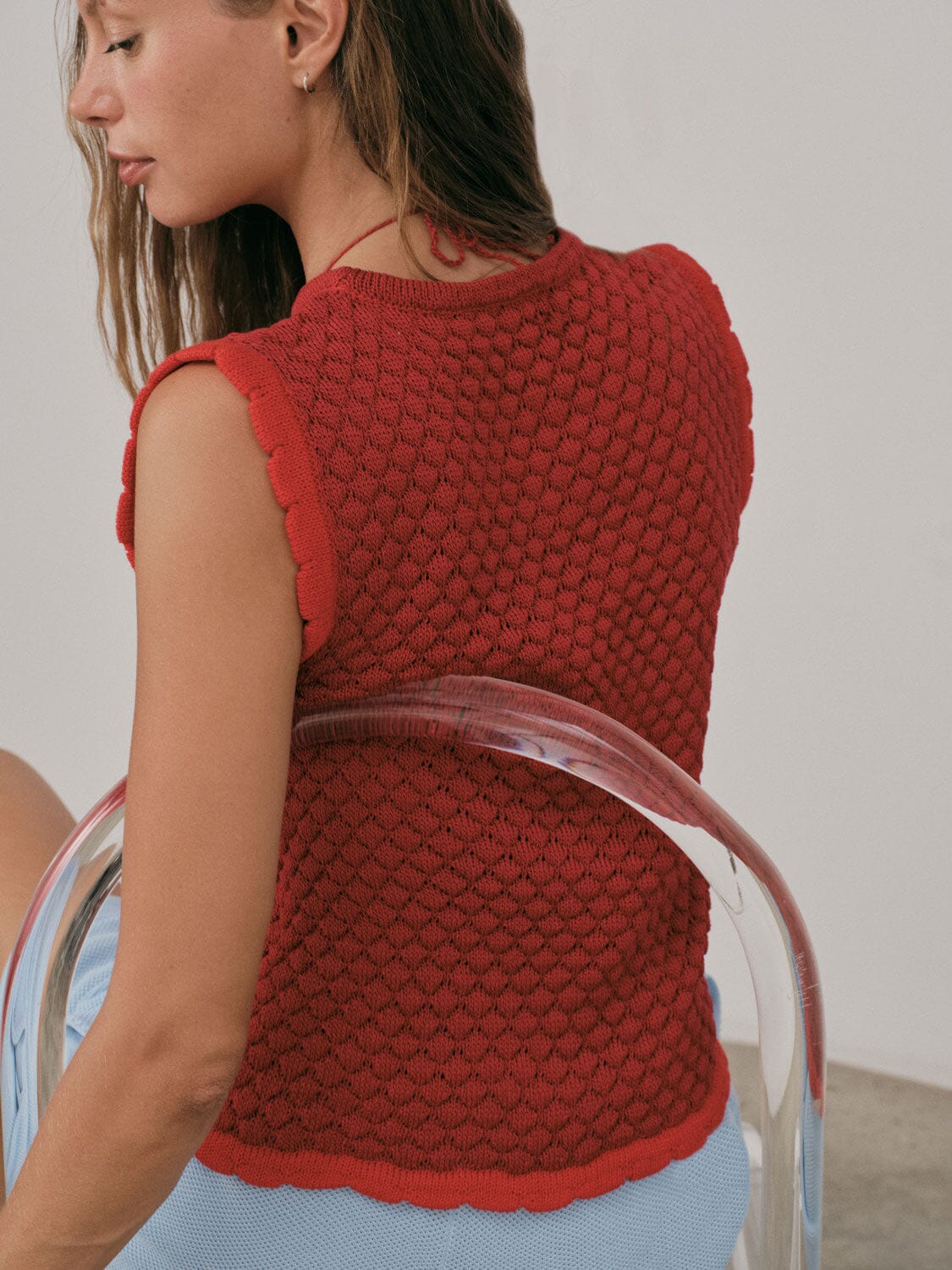 Cute Vest Red Vests Carlota Cahis 