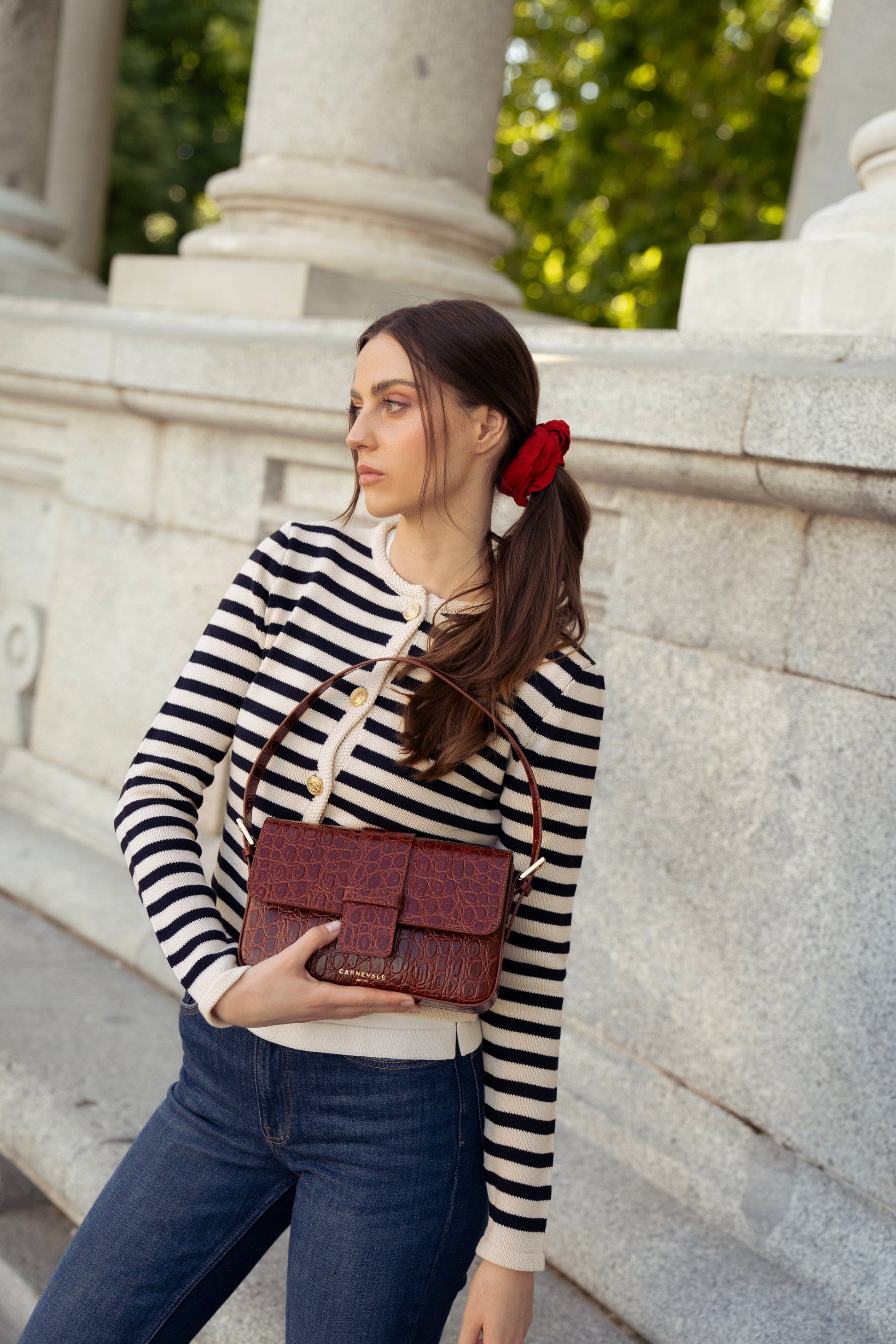Dalia Cognac Crossbody bags Carnevale Madrid 