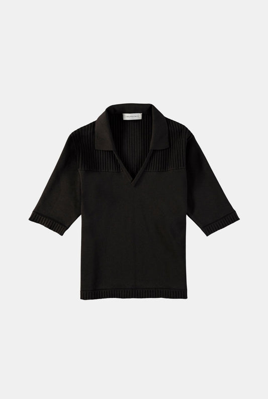 Damiano Polo Black Tops and Blouses Carlota Cahis 