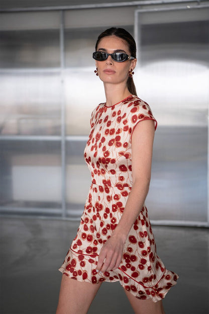 Dana Cherry Dress Dresses Amlul 