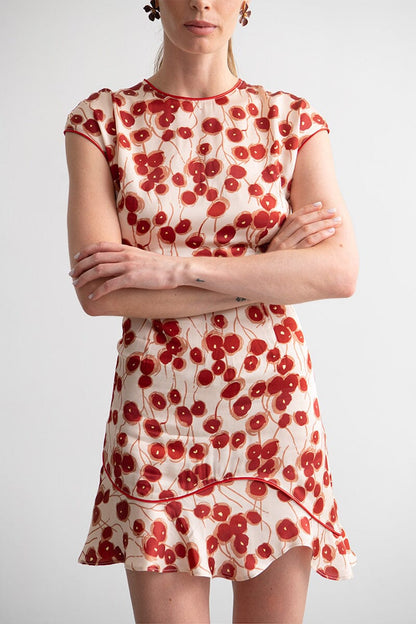 Dana Cherry Dress Dresses Amlul 
