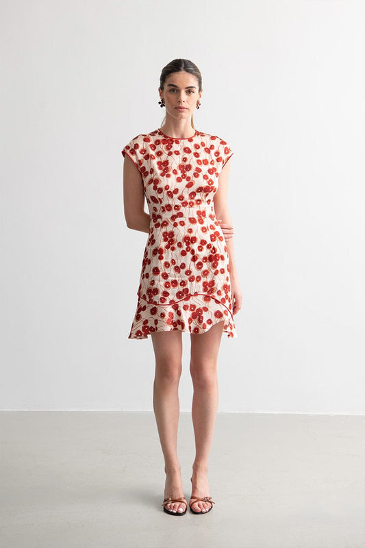 Dana Cherry Dress Dresses Amlul 