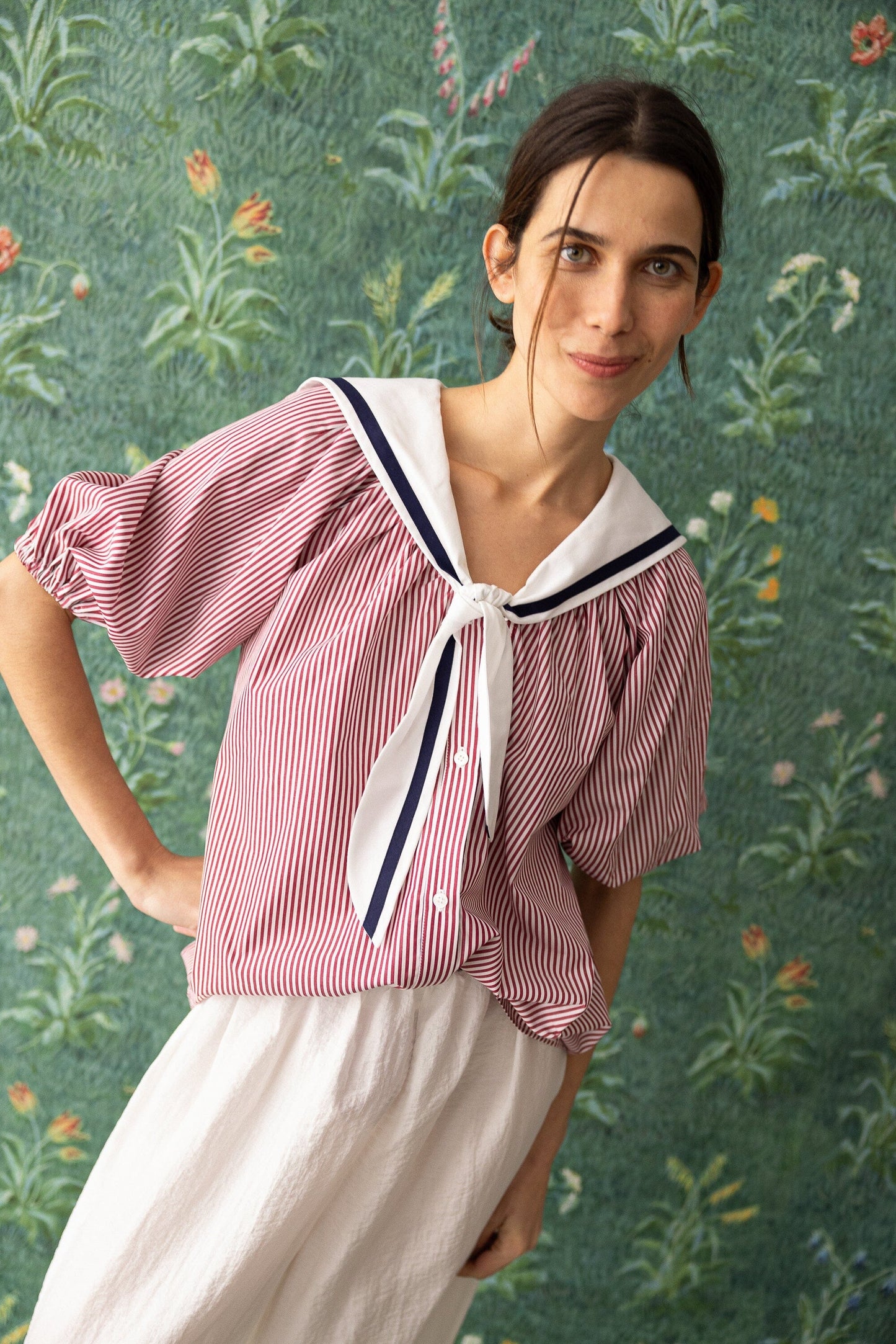 Danae Red Shirt Camisa Maràvic 
