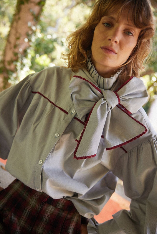 Dante Grey Shirt Shirts & Blouses Maràvic 