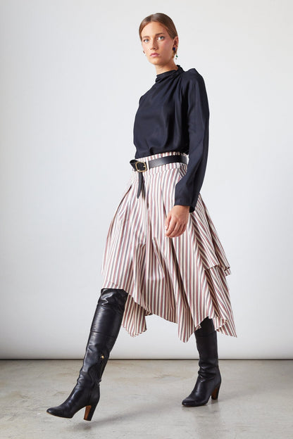 Daphne Top Black Shirts & Tops The Label Edition 