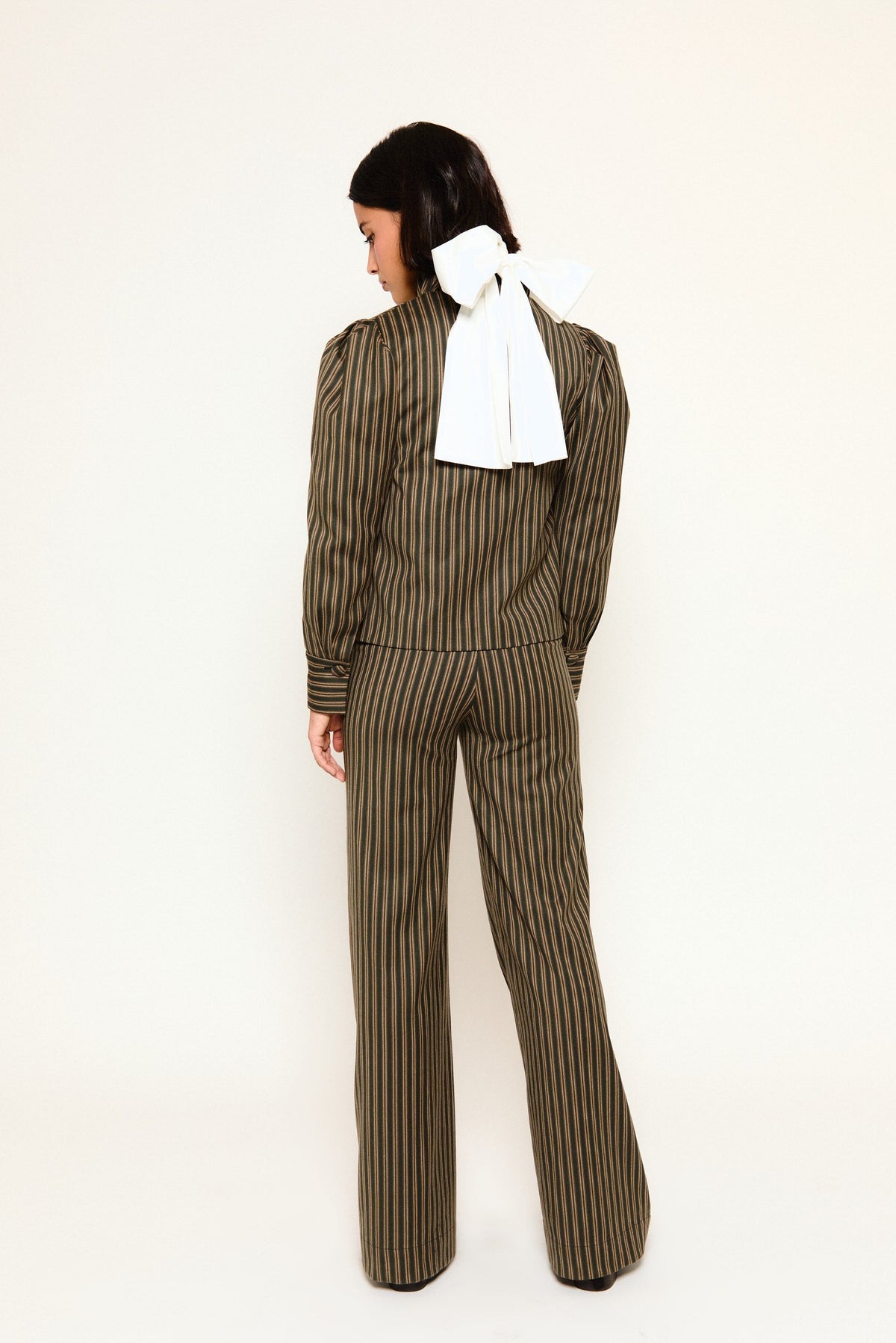 Darcy Khaki Stripe Jacket Jackets Werit 