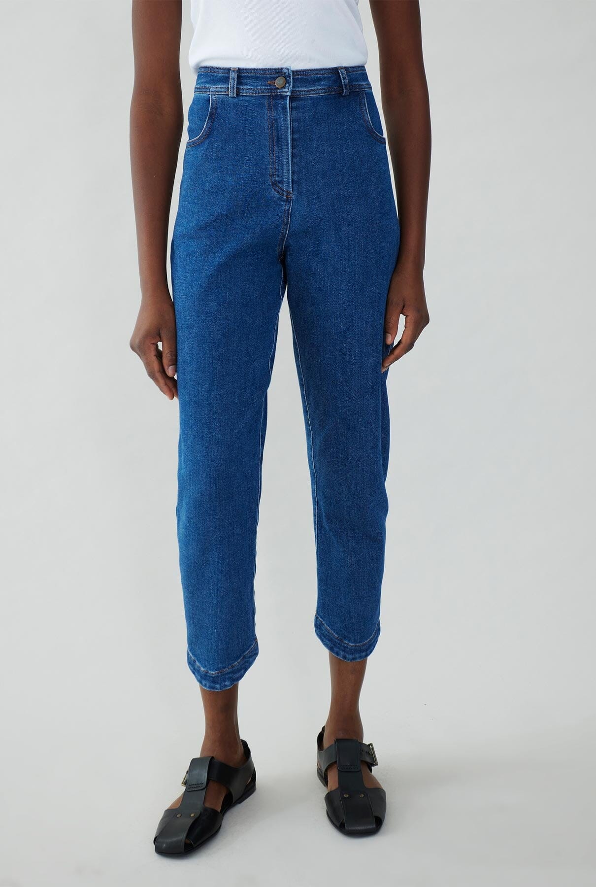 Denim straights pants Trousers Tot-Hom 